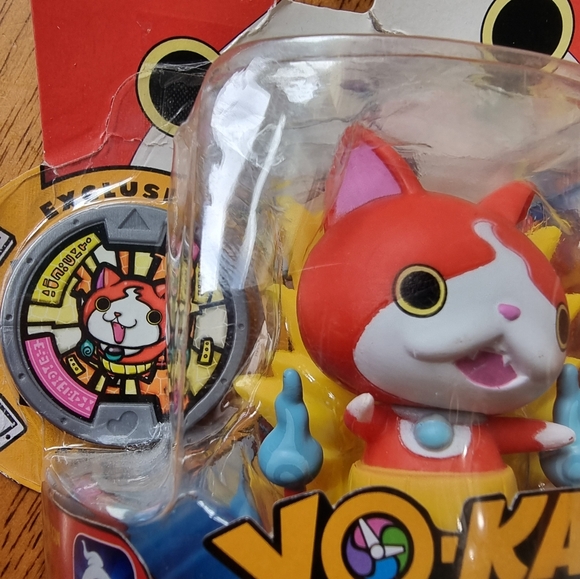 🆕️ YO-KAI WATCH ~ Jibanyan ~ With Medal New in Package - Picture 2 of 5